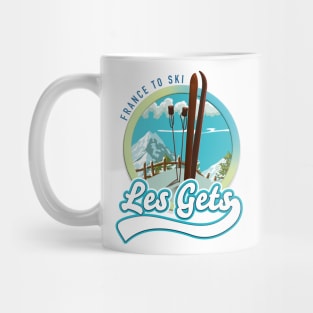 Les Gets france ski logo Mug